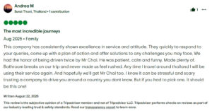 Check review van rent Bangkok Thailand.